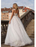 Ivory Sweetheart Corset Beaded Tulle Wedding Dress